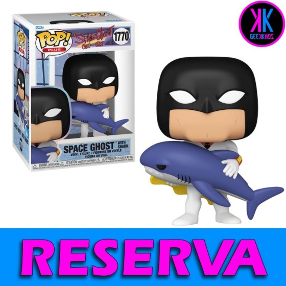 FUNKO POP - SPACE GHOST - SPACE GHOST WITH SHARK 1770