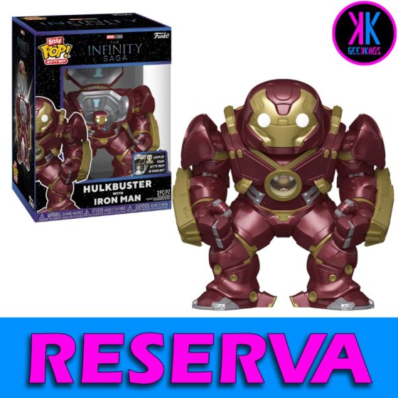 BITTY POP! BITTY BOT - INFINITY SAGA - HULKBUSTER WITH IRON MAN