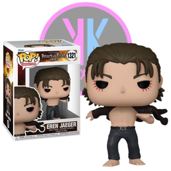 FUNKO POP - ATTACK ON TITANS - EREN JAEGER 1321