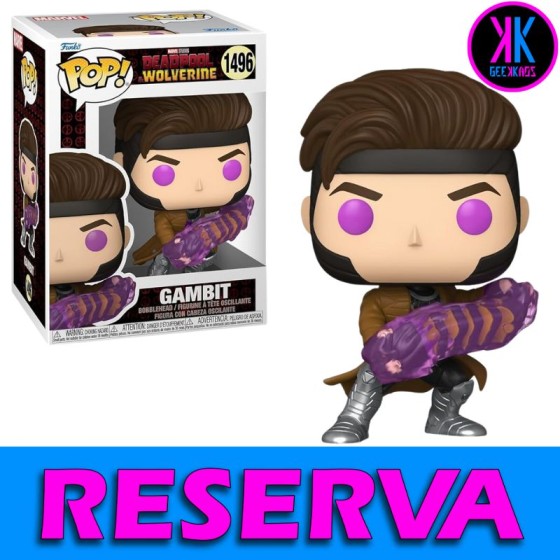 FUNKO POP - DEADPOOL & WOLVERINE - GAMBIT 1496