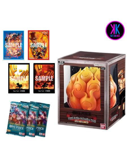 ONE PIECE TCG - DEVIL FRUIT COLLECTION VOL.2 FLAME ONE PIECE TCG - DEVIL FRUIT COLLECTION VOL.2 FLAME