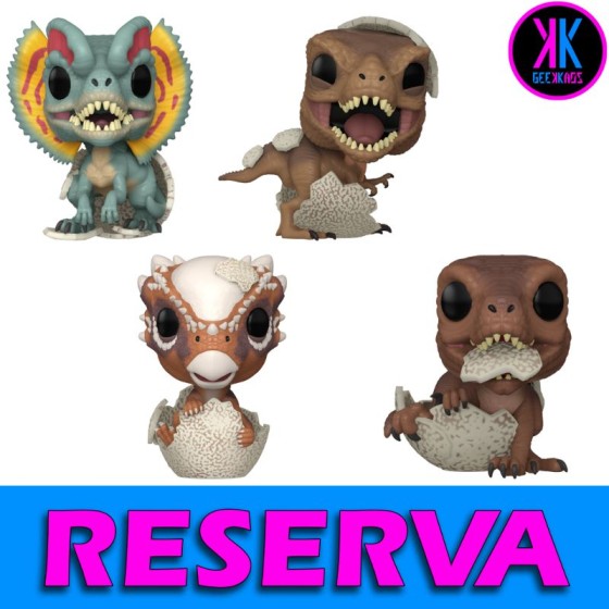 4-PACK - FUNKO POP JURASSIC...