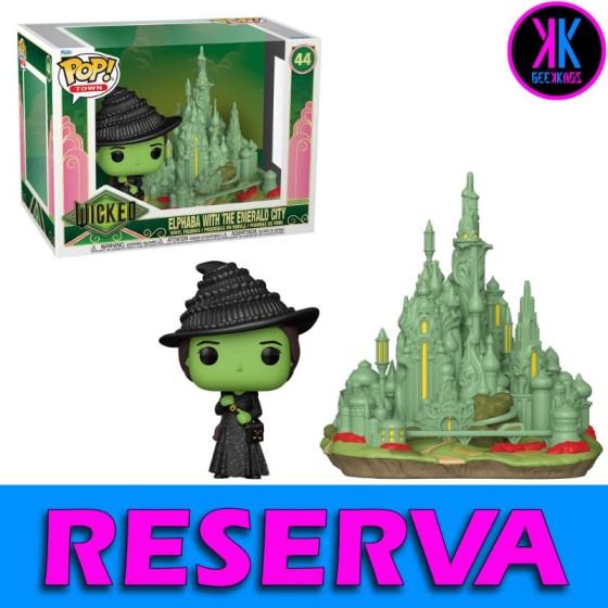 FUNKO POP! TOWN - WICKED - ELPHABA WITH THE EMERALD CITY 44