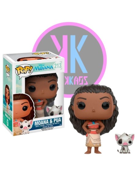 FUNKO POP! - MOANA - MOANA & PUA 213