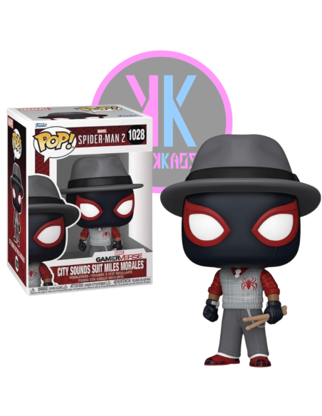 FUNKO POP - CITY SOUNDS SUIT MILES MORALES 1028 FUNKO POP - CITY SOUNDS SUIT MILES MORALES 1028