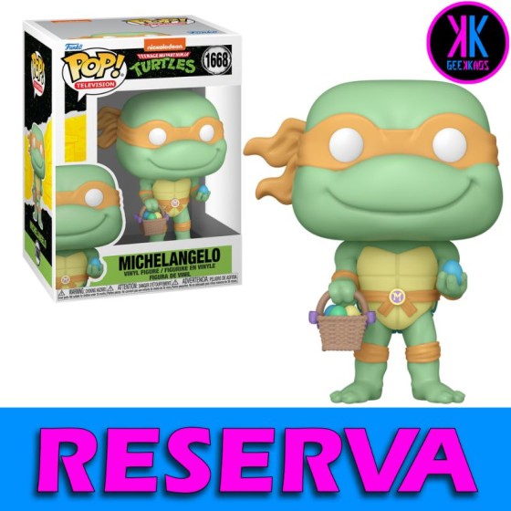 FUNKO POP! - TEENAGE MUTANT NINJA TURTLES - MICHELANGELO 1668