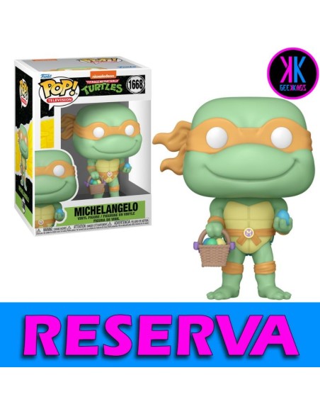 FUNKO POP! - TEENAGE MUTANT NINJA TURTLES - MICHELANGELO 1668