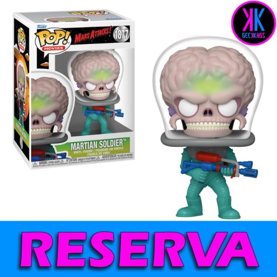 FUNKO POP! - MARS ATTACKS! - MARTIAN SOLDIER 1877