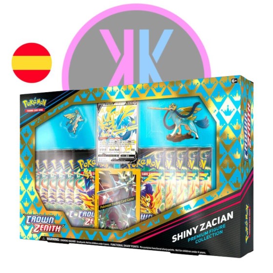 POKEMON TCG - CENIT SUPREMO SHINY COLLECTION  ( SHINY ZACIAN) - ESPAÑOL