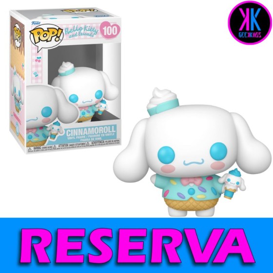 FUNKO POP! - HELLO KITTY & FRIENDS - CINNAMOROLL 100