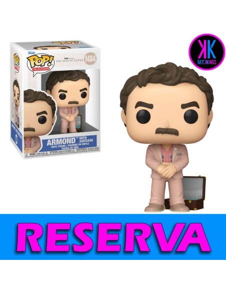 FUNKO POP! - WHITE LOTUS - ARMOND WITH SUITCASE 1484