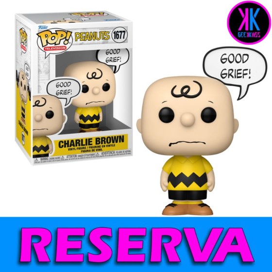 FUNKO POP! - PEANUTS - CHARLIE BROWN 1677