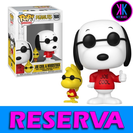 FUNKO POP! - PEANUTS - JOE COOL & WOODSTOCK 1680