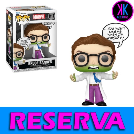 FUNKO POP! - MARVEL - BRUCE BANNER 1417