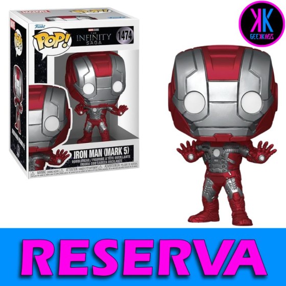 FUNKO POP! - THE INFINITY SAGA - IRON MAN (MARK 5) 1474