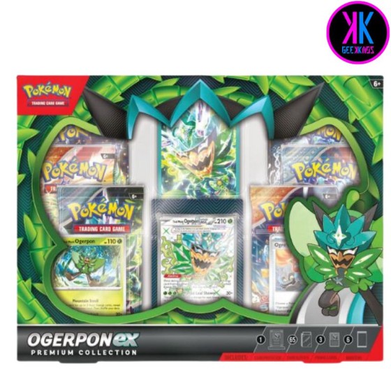 POKEMON TCG - OGERPON EX PREMIUM COLLECTION - INGLES