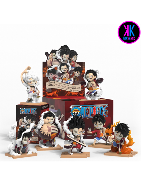 MIGHTY JAXX - One Piece - Blind Box Hidden Dissectibles (Luffy’s Gears Edition)
