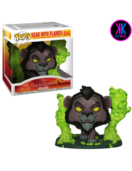FUNKO POP - THE LION KING - SCAR WITH FLAMES 544