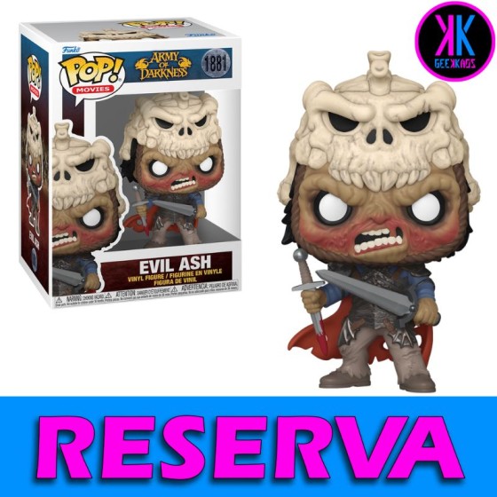 FUNKO POP! - ARMY OF DARKNESS - EVIL ASH 1881