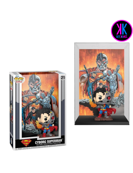 FUNKO POP! COMIC COVER - SUPERMAN - CYBORG SUPERMAN 21
