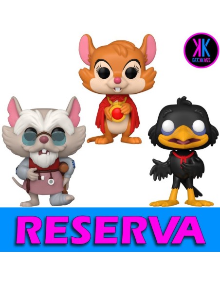 3-PACK - FUNKO POP! THE SECRET OF NIMH - JEREMY 1317, MRS. BRISBY 1319, MR. AGES 1320