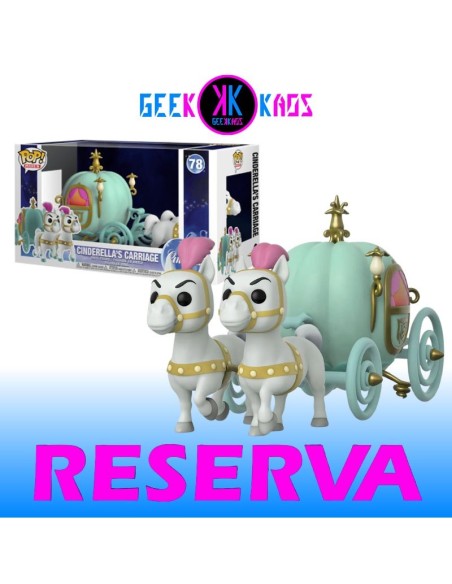FUNKO POP! RIDE - CINDERELLA - CINDERELLA´S CARRIAGE 78