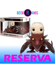 FUNKO POP! RIDES - HOUSE OF THE DRAGON - RHAENYS TARGARYEN WITH MELEYS 124
