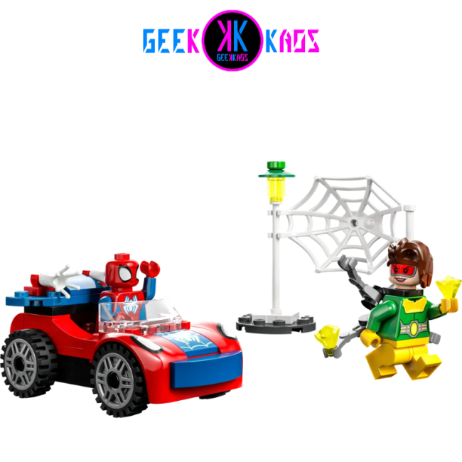 LEGO - MARVEL - COCHE DE SPIDER-MAN Y DOCK OCK - 48PCS