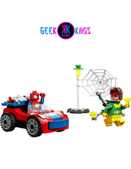 LEGO - MARVEL - COCHE DE SPIDER-MAN Y DOCK OCK - 48PCS