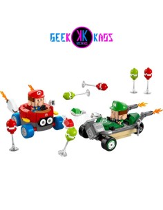 LEGO - SUPER MARIO - MARIO KART: BEBE MARIO VS. BEBE LUIGI - 321PCS 2