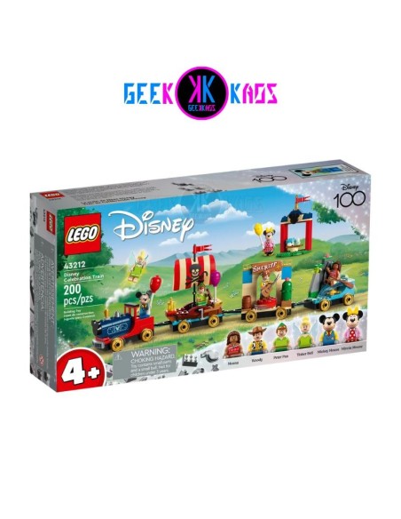 LEGO - DISNEY - TREN HOMENAJE A DISNEY - 200 PCS