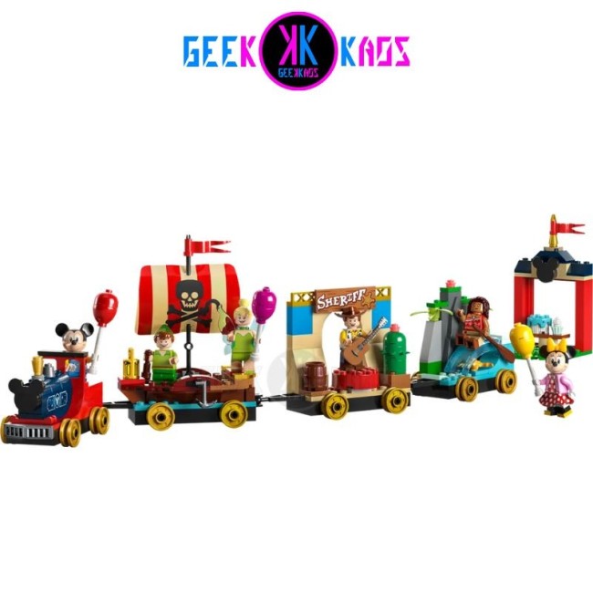 LEGO - DISNEY - TREN HOMENAJE A DISNEY - 200 PCS