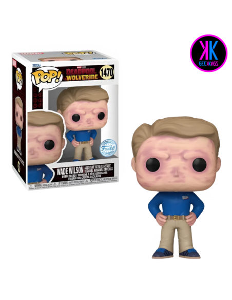 FUNKO POP - DEADPOOL & WOLVERINE -WADE WILSON ASSISTANT TO THE ASSISTANT REGIONAL MANAGER, DRIVEMAX 1470 (SE)