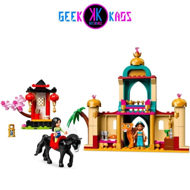 LEGO - DISNEY - AVENTURA DE JASMINE Y MULAN - 176PCS - 43208