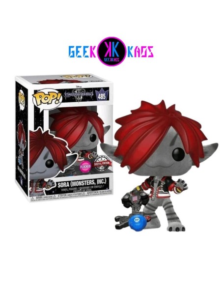 FUNKO POP! - KINGDOM HEARTS - SORA (MONSTERS, INC.) 485 (SE) (FLOCKED)