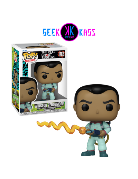 FUNKO POP! - THE REAL GHOST BUSTERS - WINSTON ZEDDEMORE 1782