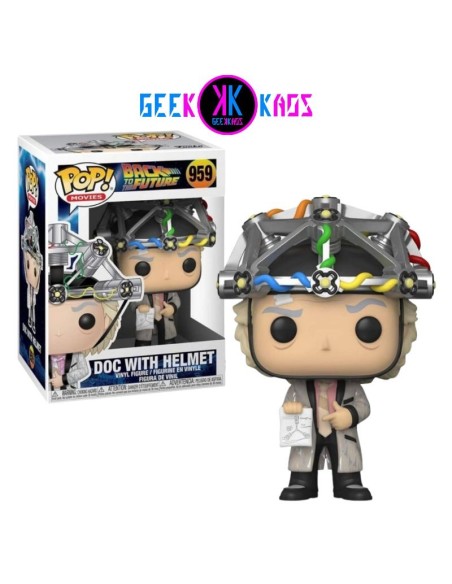FUNKO POP! - BACK TO THE FUTURE - DOC WITH HELMET 959