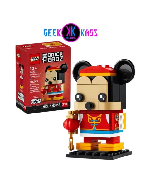LEGO - DISNEY - BRICKHEADZ: MICKEY MOUSE FIESTA DE LA PRIMAVERA - 120 PCS - 40673