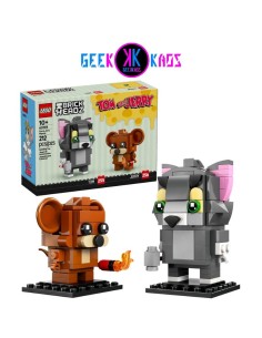 LEGO - TOM & JERRY - BRICKHEADZ: TOM Y JERRY - 212 PCS - 40793
