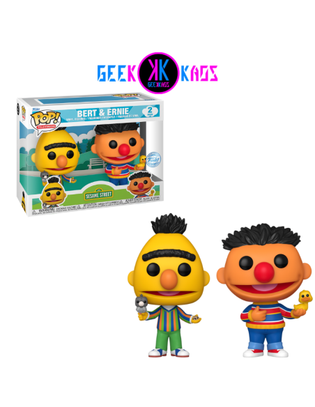 FUNKO POP! - 123 SESAME STREET - BERT & ERNIE 2-PACK
