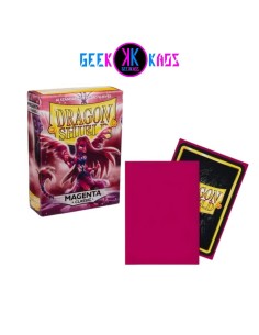 FUNDAS TCG - STANDARD MATTE - MAGENTA - ROSA - 60UND - DRAGON SHIELD