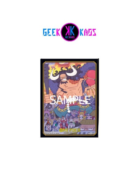 FUNDAS TCG - ONE PIECE CARD GAME: OFFICIAL SLEEVES: KAIDO - 70 UND