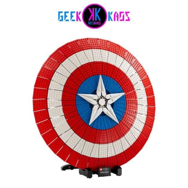 LEGO - MARVEL: INFINITY SAGA - ESCUDO DEL CAPITAN AMERICA - 3128 PCS - 76262