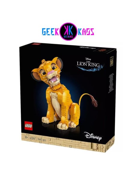 LEGO - DISNEY - EL REY LEON: SIMBA JOVEN- 1445 PCS - 43247