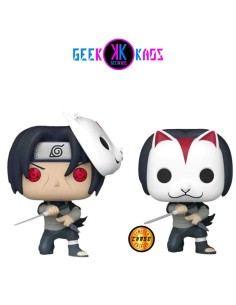 FUNKO POP! - NARUTO SHIPPUDEN - ANBU ITACHI 1027 (SE) (BUNDLE)