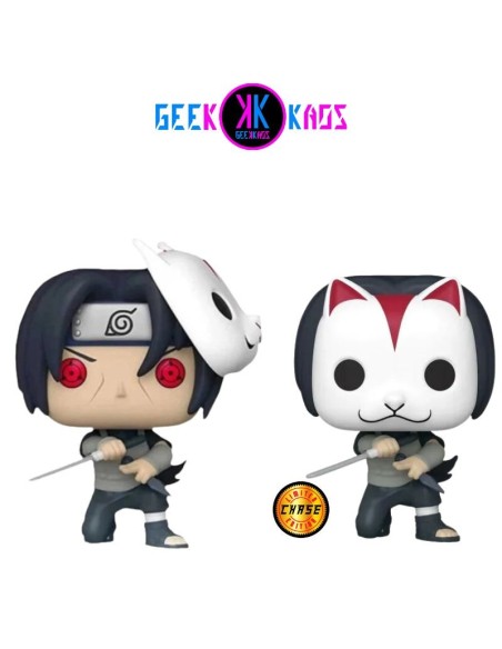 FUNKO POP! - NARUTO SHIPPUDEN - ANBU ITACHI 1027 (SE) (BUNDLE)