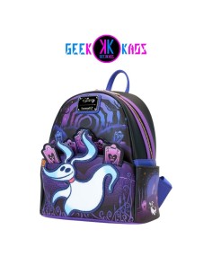 MINI MOCHILA - NIGHTMARE BEFORE CHRISTMAS - ZERO - LOUNGEFLY