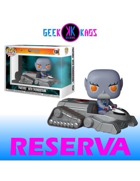 FUNKO POP! - THUNDERCATS - PANTHRO WITH THUNDERTRUK 130