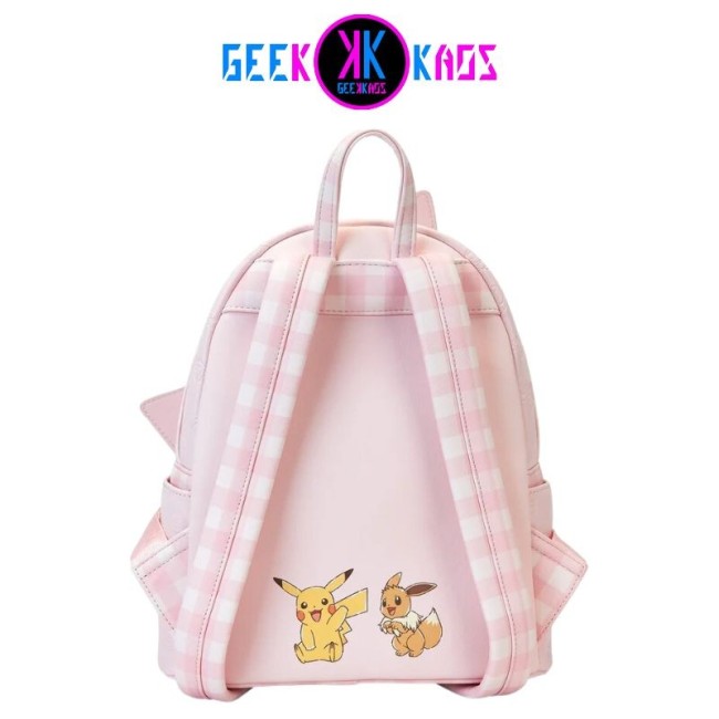 MINI MOCHILA - POKEMON - PIKACHU & EEVEE - LOUNGEFLY