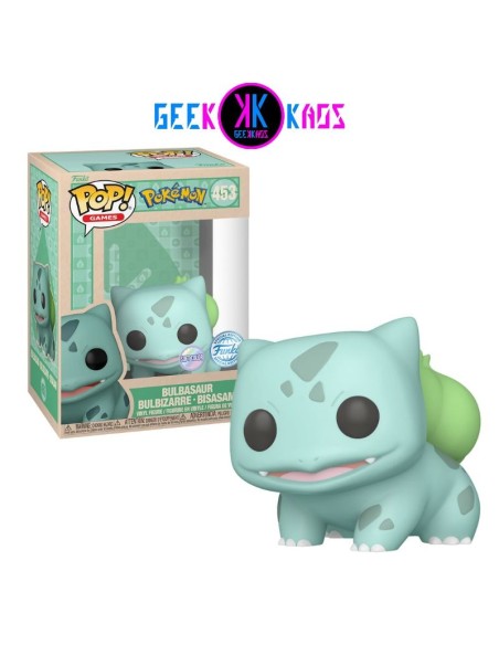 FUNKO POP! - POKEMON - BULBASAUR 453 (SE) (SOFT COLOUR)